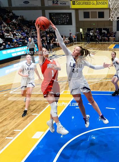 Thumbnail 2 in Springville @ Lehi (UHSAA 5A Semifinal) photogallery.