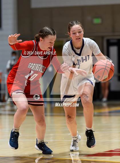 Thumbnail 3 in Springville @ Lehi (UHSAA 5A Semifinal) photogallery.