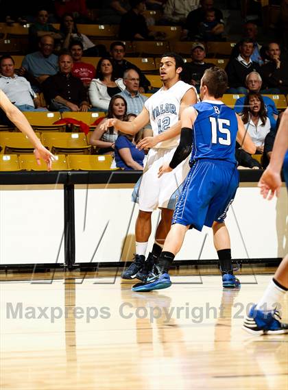 Thumbnail 1 in Broomfield vs. Valor Christian (CHSAA 4A Final Four) photogallery.