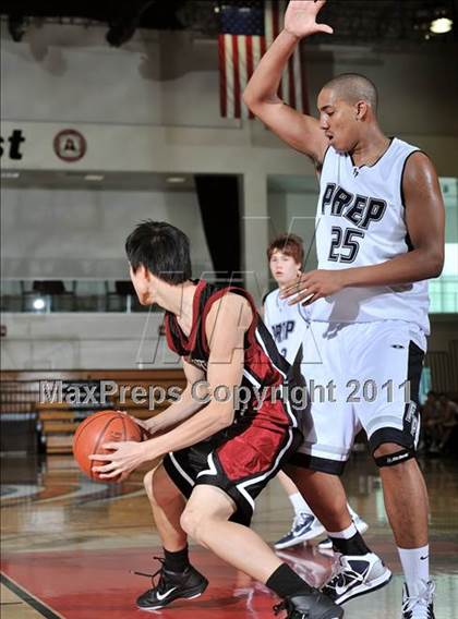 Thumbnail 3 in Flintridge Prep vs. Covina (APU Shootout) photogallery.