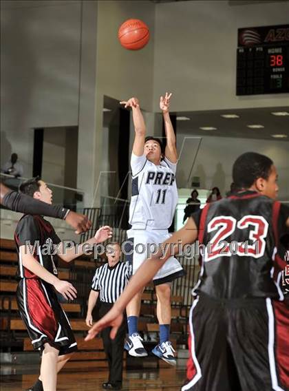 Thumbnail 2 in Flintridge Prep vs. Covina (APU Shootout) photogallery.