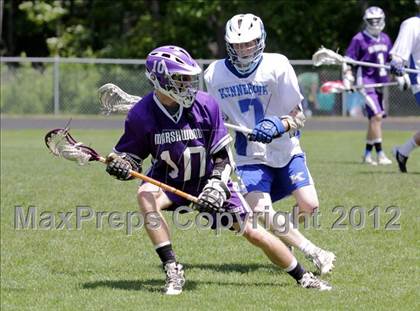 Thumbnail 2 in Kennebunk vs Marshwood (MPA Class A West Semifinal) photogallery.