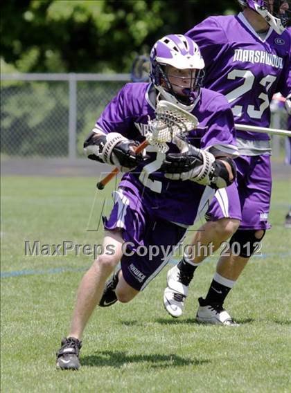 Thumbnail 3 in Kennebunk vs Marshwood (MPA Class A West Semifinal) photogallery.