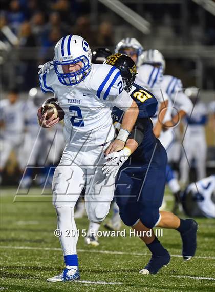 Thumbnail 2 in Decatur vs. Stephenville (UIL 4A Bi-District Playoff) photogallery.