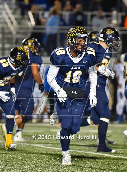 Thumbnail 1 in Decatur vs. Stephenville (UIL 4A Bi-District Playoff) photogallery.