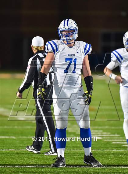 Thumbnail 3 in Decatur vs. Stephenville (UIL 4A Bi-District Playoff) photogallery.