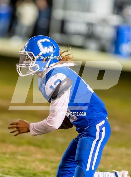 Thumbnail 2 in Strathmore @ Caruthers (CIF CS D5 Semifinal) photogallery.