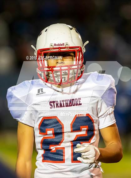 Thumbnail 1 in Strathmore @ Caruthers (CIF CS D5 Semifinal) photogallery.