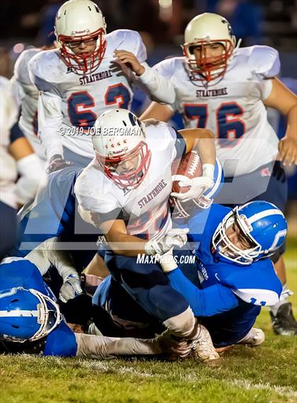 Thumbnail 3 in Strathmore @ Caruthers (CIF CS D5 Semifinal) photogallery.