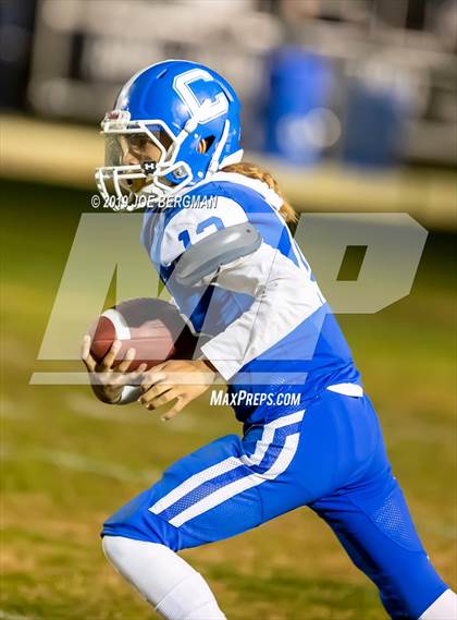 Thumbnail 1 in Strathmore @ Caruthers (CIF CS D5 Semifinal) photogallery.