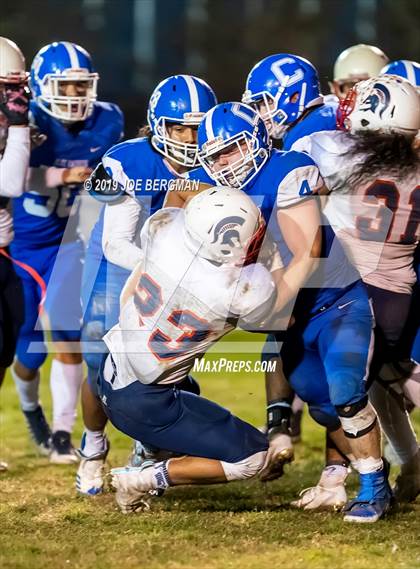 Thumbnail 2 in Strathmore @ Caruthers (CIF CS D5 Semifinal) photogallery.