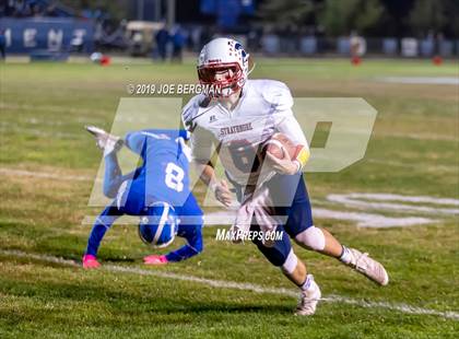 Thumbnail 2 in Strathmore @ Caruthers (CIF CS D5 Semifinal) photogallery.
