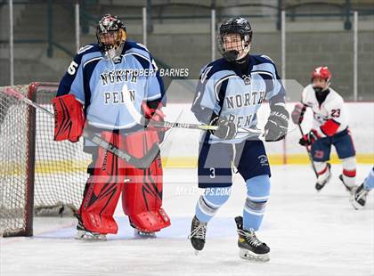 Thumbnail 2 in North Penn @  Holy Ghost Prep (Scrimmage) photogallery.