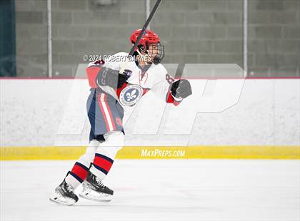 Thumbnail 2 in North Penn @  Holy Ghost Prep (Scrimmage) photogallery.
