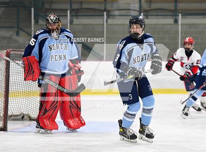 Thumbnail 1 in North Penn @  Holy Ghost Prep (Scrimmage) photogallery.