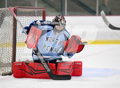 Thumbnail 2 in North Penn @  Holy Ghost Prep (Scrimmage) photogallery.