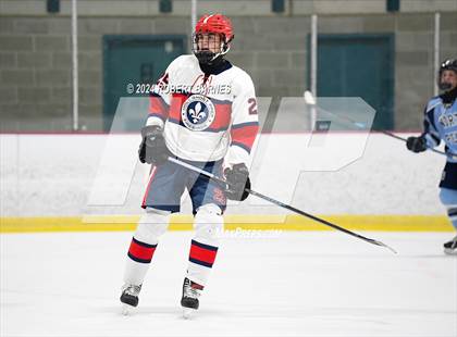 Thumbnail 2 in North Penn @  Holy Ghost Prep (Scrimmage) photogallery.