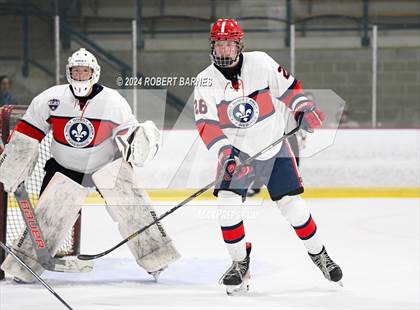Thumbnail 2 in North Penn @  Holy Ghost Prep (Scrimmage) photogallery.