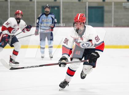 Thumbnail 2 in North Penn @  Holy Ghost Prep (Scrimmage) photogallery.