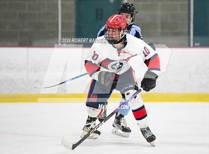 Thumbnail 3 in North Penn @  Holy Ghost Prep (Scrimmage) photogallery.