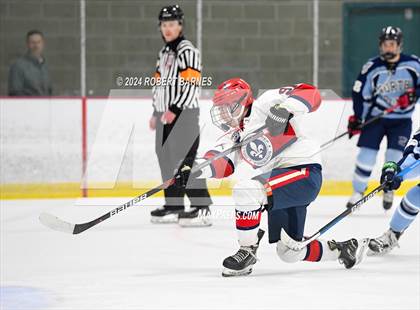 Thumbnail 2 in North Penn @  Holy Ghost Prep (Scrimmage) photogallery.