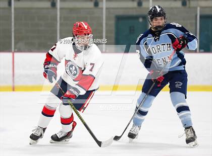 Thumbnail 1 in North Penn @  Holy Ghost Prep (Scrimmage) photogallery.