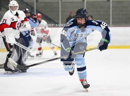 Thumbnail 2 in North Penn @  Holy Ghost Prep (Scrimmage) photogallery.
