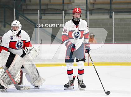 Thumbnail 3 in North Penn @  Holy Ghost Prep (Scrimmage) photogallery.
