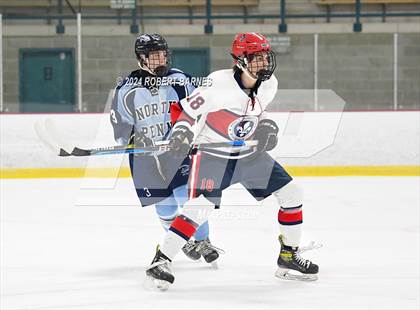 Thumbnail 1 in North Penn @  Holy Ghost Prep (Scrimmage) photogallery.