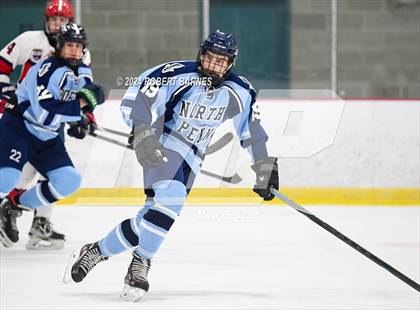 Thumbnail 2 in North Penn @  Holy Ghost Prep (Scrimmage) photogallery.