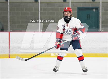 Thumbnail 2 in North Penn @  Holy Ghost Prep (Scrimmage) photogallery.