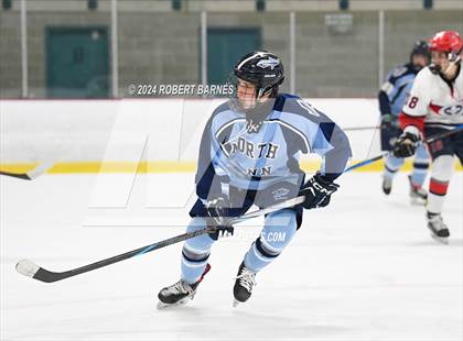 Thumbnail 2 in North Penn @  Holy Ghost Prep (Scrimmage) photogallery.