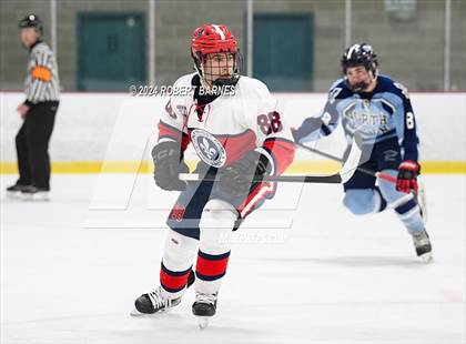 Thumbnail 2 in North Penn @  Holy Ghost Prep (Scrimmage) photogallery.