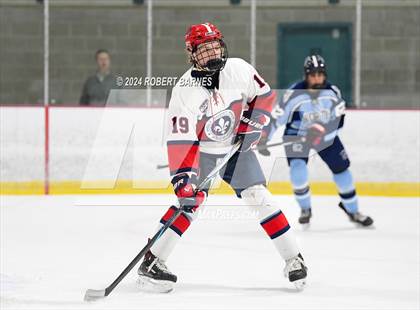 Thumbnail 2 in North Penn @  Holy Ghost Prep (Scrimmage) photogallery.
