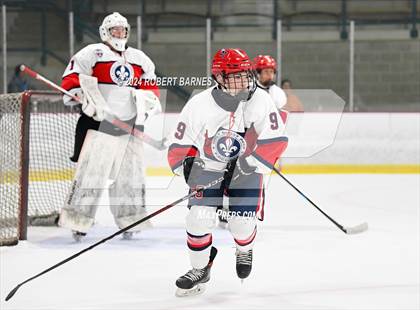 Thumbnail 2 in North Penn @  Holy Ghost Prep (Scrimmage) photogallery.