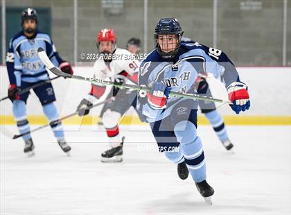 Thumbnail 3 in North Penn @  Holy Ghost Prep (Scrimmage) photogallery.