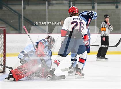 Thumbnail 3 in North Penn @  Holy Ghost Prep (Scrimmage) photogallery.