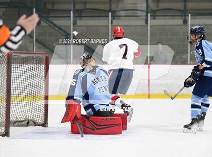 Thumbnail 2 in North Penn @  Holy Ghost Prep (Scrimmage) photogallery.