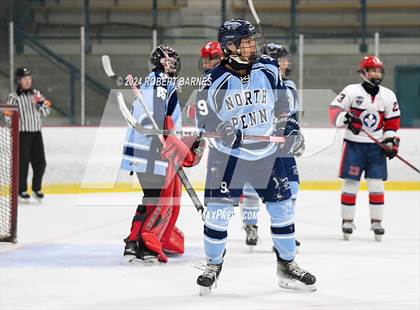 Thumbnail 3 in North Penn @  Holy Ghost Prep (Scrimmage) photogallery.