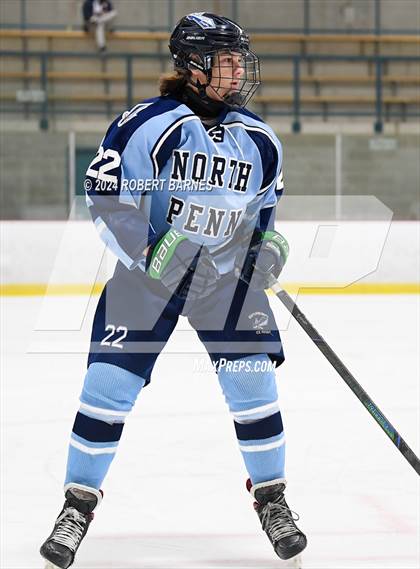 Thumbnail 1 in North Penn @  Holy Ghost Prep (Scrimmage) photogallery.