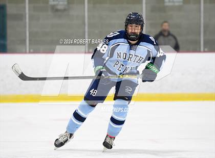 Thumbnail 1 in North Penn @  Holy Ghost Prep (Scrimmage) photogallery.