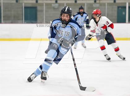 Thumbnail 3 in North Penn @  Holy Ghost Prep (Scrimmage) photogallery.