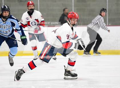 Thumbnail 3 in North Penn @  Holy Ghost Prep (Scrimmage) photogallery.