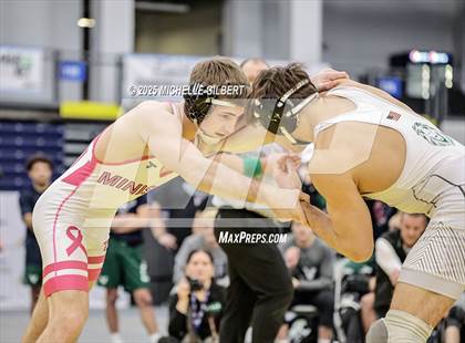 Thumbnail 1 in NYSPHSAA Wrestling Dual Finals D1 (Minisink Valley vs Farmingdale) photogallery.