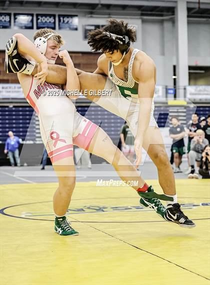 Thumbnail 3 in NYSPHSAA Wrestling Dual Finals D1 (Minisink Valley vs Farmingdale) photogallery.
