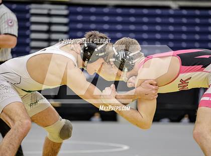 Thumbnail 2 in NYSPHSAA Wrestling Dual Finals D1 (Minisink Valley vs Farmingdale) photogallery.