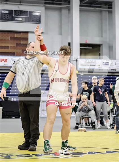 Thumbnail 1 in NYSPHSAA Wrestling Dual Finals D1 (Minisink Valley vs Farmingdale) photogallery.