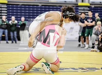 Thumbnail 3 in NYSPHSAA Wrestling Dual Finals D1 (Minisink Valley vs Farmingdale) photogallery.