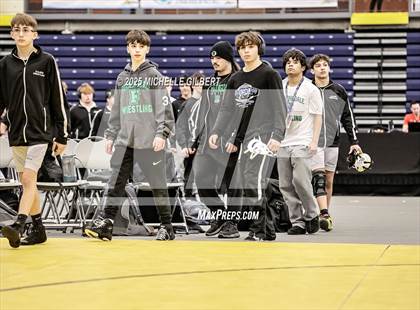 Thumbnail 2 in NYSPHSAA Wrestling Dual Finals D1 (Minisink Valley vs Farmingdale) photogallery.