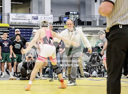 Thumbnail 1 in NYSPHSAA Wrestling Dual Finals D1 (Minisink Valley vs Farmingdale) photogallery.